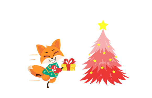 Christmas Animals Celebration: A Festive Embroidery Design