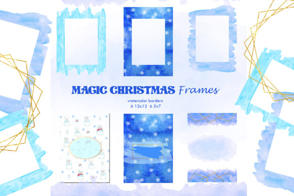 Christmas Frames,frames Png: A Versatile Graphics and Illustrations Asset