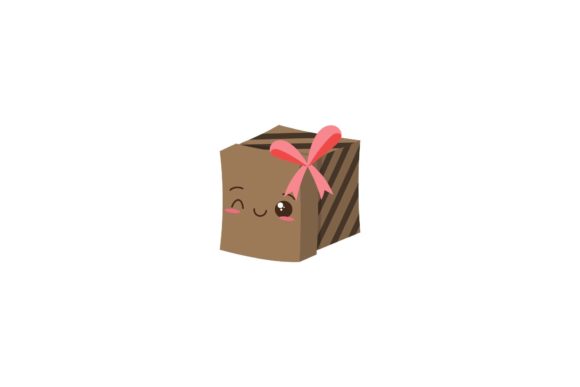 Christmas Kawai Cute Gift: Adorable Graphics for Branding