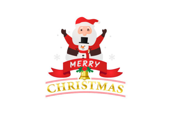 Christmas Letter Santa Claus Snowman: A Festive Embroidery Design