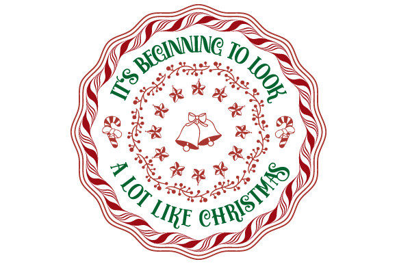 Christmas Quote Candy Frame: A Versatile Graphics and Illustrations Asset