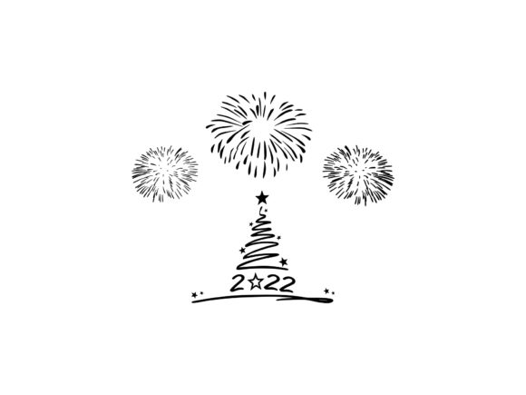 Christmas Silhouette Tree: A Versatile Graphics Asset