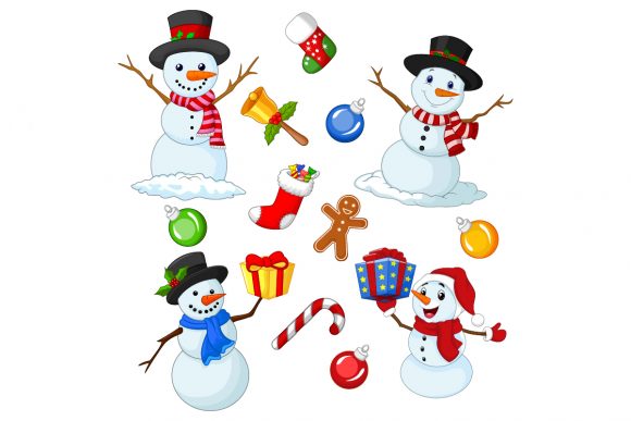 Cute Christmas Elements: A Must-Have for Holiday Graphics