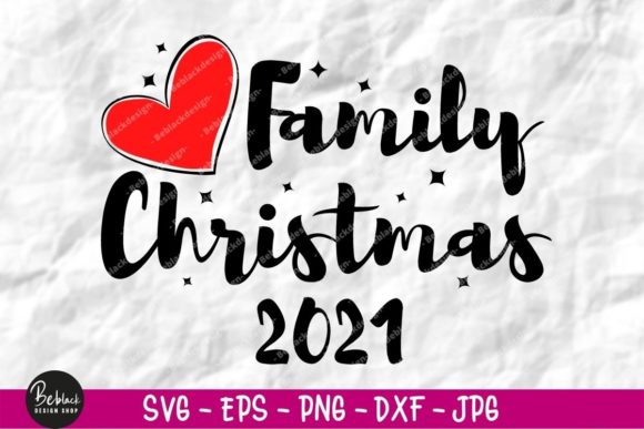 Family Christmas 2021: A Versatile Graphics and Illustrations Asset