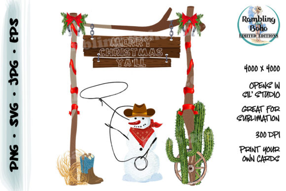 Merry Christmas Ya'll 2: A Versatile Graphic for Holiday Designs