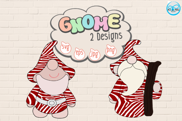 Sublimation Gnomes Png: A Festive Graphic for Branding