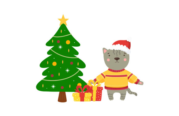 Winter Season Animals Christmas Concept: A Versatile Graphics and Illustrations Asset